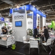Exhibition stand of "Estonian Association of Fishery", exhibition SIAL-2014 in Paris