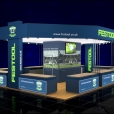 Exhibition stand of "FESTOOL" company, exhibition W14 2014 in Birmingham