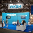 Kompānijas "Vikom" stends izstādē TECH INDUSTRY 2014 Rīgā