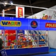 Exhibition stand of "Polesie" company, exhibition INTERNATIONAL TOY FAIR 2015 in Nuremberg