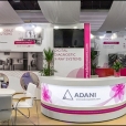 Exhibition stand of "Adani" company, exhibition ECR 2015 in Vienna