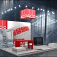 Exhibition stand of "ACO Nordic" company, exhibition MAJA I 2015 in Riga