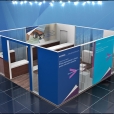 Exhibition stand of "Accenture" company, exhibition eHEALTH WEEK 2015 in Riga