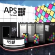 Exhibition stand of "APS" companies, exhibition TRANSPORT LOGISTIC 2015 in Munich