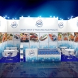 Exhibition stand of "Salas Zivis" company, exhibition EUROPEAN SEAFOOD EXPOSITION 2015 in Brussels