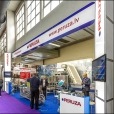 Exhibition stand of "Peruza" company, exhibition EUROPEAN SEAFOOD EXPOSITION 2015 in Brussels
