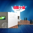 Exhibition stand of "Valinge" company, exhibition INTERZUM 2015 in Cologne