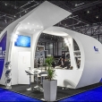 Exhibition stand of "Continental Jet Services" company, exhibition EBACE 2015 in Geneva