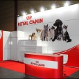Стенд компании "Royal Canin" на выставке LATVIJAS UZVARETAJS 2015 в Риге