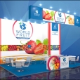 Biedrības "World Fruit" stends izstādē WORLD FOOD MOSCOW-2015 Maskavā