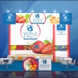 Стенд компании "World Fruit" на выставке WORLD FOOD MOSCOW-2015 в Москве
