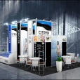 Exhibition stand of "Estonian Association of Fishery", exhibition CHINA FISHERIES & SEEFOD EXPO 2015 in China