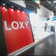 Exhibition stand of "Loxy" company, exhibition A+A 2015 in Dusseldorf 