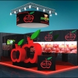 Exhibition stand of "Activ" company, exhibition FRUIT LOGISTICA 2016 in Berlin