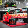 Exhibition stand of "Activ" company, exhibition FRUIT LOGISTICA 2016 in Berlin