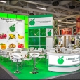 Exhibition stand of "Akhmed Fruit Company" company, exhibition FRUIT LOGISTICA 2016 in Berlin