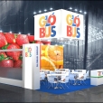 Exhibition stand of "Globus Group" company, exhibition FRUIT LOGISTICA 2016 in Berlin