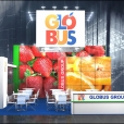 Kompānijas "Globus Group" stends izstādē FRUIT LOGISTICA 2016 Berlinē