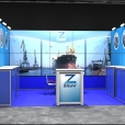 Exhibition stand of "Zaliv Shipyard", exhibition SMM 2010 in Hamburg