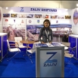 Exhibition stand of "Zaliv Shipyard", exhibition SMM 2010 in Hamburg
