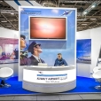 Kompānijas "Kuwait Airways" stends izstādē ITB 2016 Berlīnā 
