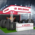 Exhibition stand of "Belshina" company, exhibition REIFEN 2016 in Geneva