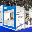 Exhibition stand of "Streamline OPS / Jet 2000" company, exhibition EBACE 2016 in Geneva