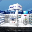 Exhibition stand of "Biovela" сompany, exhibition WORLD OF PRIVATE LABEL 2016 in Amsterdam