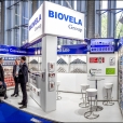 Exhibition stand of "Biovela" сompany, exhibition WORLD OF PRIVATE LABEL 2016 in Amsterdam