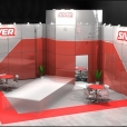 Exhibition stand of "Siver" company, exhibition AUTOMECHANIKA 2010 in Frankfurt