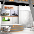 Exhibition stand of "PELLA Shipyard", exhibition ARMY 2016 in Moscow