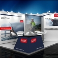 Exhibition stand of "Loxy" company, exhibition EXPOPROTECTION 2016 in Paris 