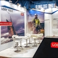 Exhibition stand of "Loxy" company, exhibition EXPOPROTECTION 2016 in Paris 