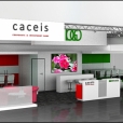 Стенд компании "Caceis" на выставке SIBOS 2016 в Женеве
