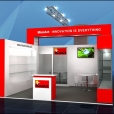 Exhibition stand of "Mini Art" company, exhibition INTERNATIONAL TOY FAIR 2017 in Nuremberg