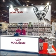 Kompānijas "Royal Canin" stends izstādē ZOOEXPO 2017 Rīgā