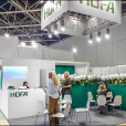 Exhibition stand of "Hofa" company, exhibition WORLD FOOD MOSCOW 2017 in Moscow