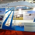 Exhibition stand of "Aviacon Air Cargo", exhibition AIR CARGO 2010 in Amsterdam