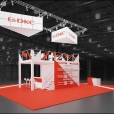 Kompānijas "DKC" stends izstādē LIGHT + BUILDING 2018 Frankfurtā