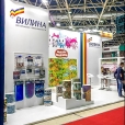 Kompānijas "Vilina" stends izstādē MOSBUILD 2018 Maskavā