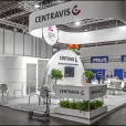 Exhibition stand of "Centravis" company, exhibition TUBE WIRE 2018 in Dusseldorf