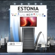 Exhibition stand of "Estonian Association of Fishery", exhibition SEAFOOD EXPO GLOBAL 2018 in Brussels