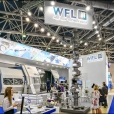 Exhibition stand of "WFL Millturn Technologies" company, exhibition METALLOOBRABOTKA 2018 in Mosow