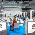 Exhibition stand of "The Union of Fish Processing Industry", exhibition SEAFOOD EXPO GLOBAL 2018 in Brussels