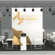 National stand of Latvia, exhibition GITEX 2018 in Dubai