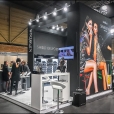 Exhibition stand of "Kinetics Nail Systems" company, exhibition BALTIC BEAUTY 2018 in Riga