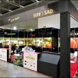 Exhibition stand of "Activ" company, exhibition FRUIT LOGISTICA 2019 in Berlin