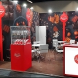 Exhibition stand of "LAIMA" (Orkla) company, exhibition ISM 2019 in Cologne