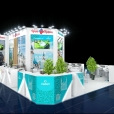 Exhibition stand of Russia, exhibition ITB 2019 in Berlin
