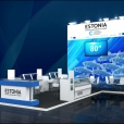 Exhibition stand of "Estonian Association of Fishery", exhibition ANUGA 2019 in Cologne